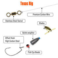 5 Piece Texas Rig Pack