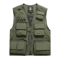 Quick Dry Mesh Fishing Vest - Multiple Sizes and Colors