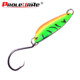 10Pcs/lot Wobbler Style 40mm Painted Spoon - Great for freshwater and trout